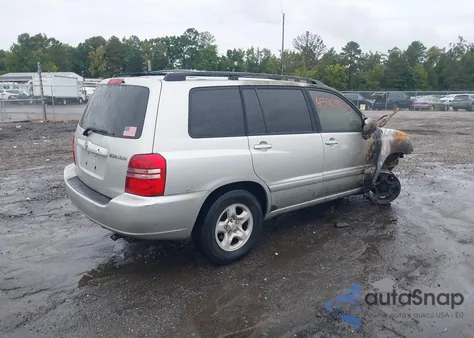 2003 Toyota Highlander из США, поврежденный, VIN JTEGD21A730063182